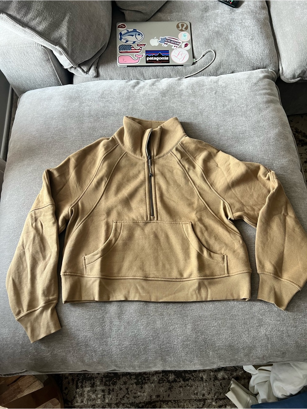 lululemon Artifact Funnel Neck 1/2 Zip